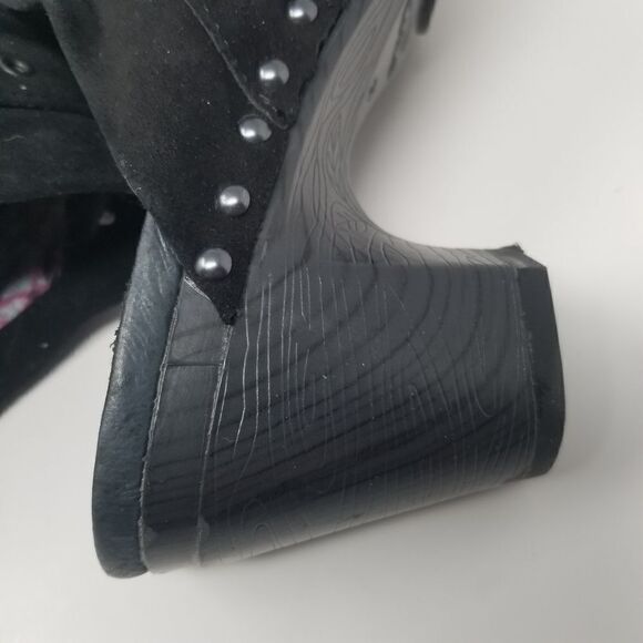 DANSKO CLOG STYLE SHOE. BLACK. SIZE EURO 37. - Picture 12 of 16